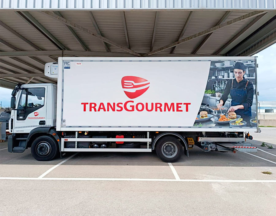 Rotulación de camión