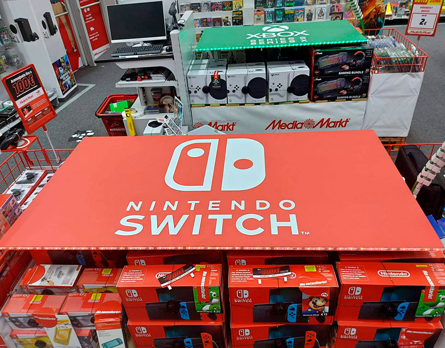 Impresión digital en interior tienda Media Markt Impresión digital en interior tienda Media Markt