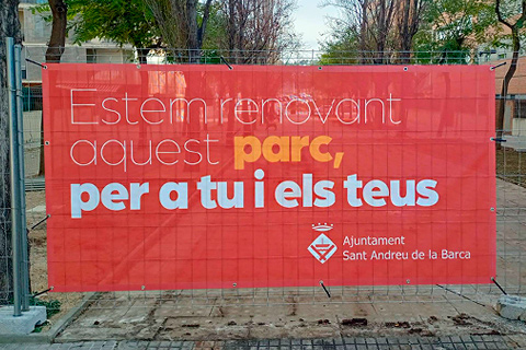 Valla publicitaria 8x3 standard