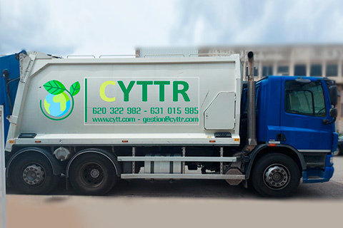 Rotulación de camión