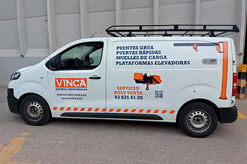 Rotulación de furgoneta de empresa