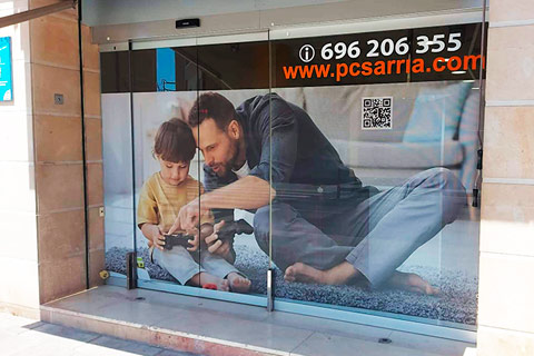 Valla publicitaria 8x3 standard